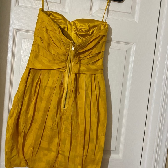 Marc by Marc Jacobs Yellow Wrap Balloon Dress - Picture 2 of 3